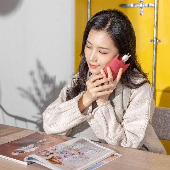 GXZ-NSD202 Electric Hand Warmer Portable Silicone Hot Water Bottle Warming Bag Rubber USB Handheld Hand Warmer