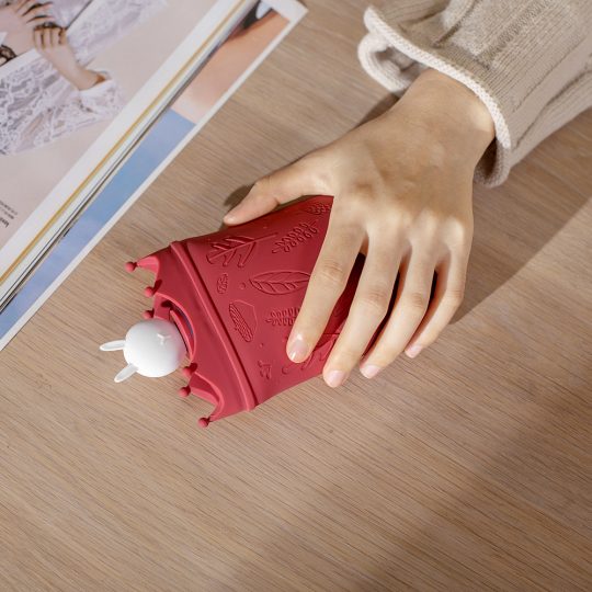 GXZ-NSD202 Electric Hand Warmer Portable Silicone Hot Water Bottle Warming Bag Rubber USB Handheld Hand Warmer