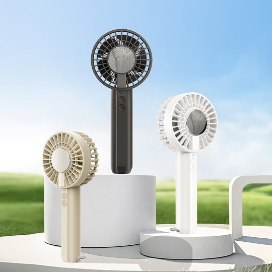 GXZ-F33B  Mini cooler air conditioner handheld fan Rechargeable Usb Handheld Fan Outdoor Cooling Fans
