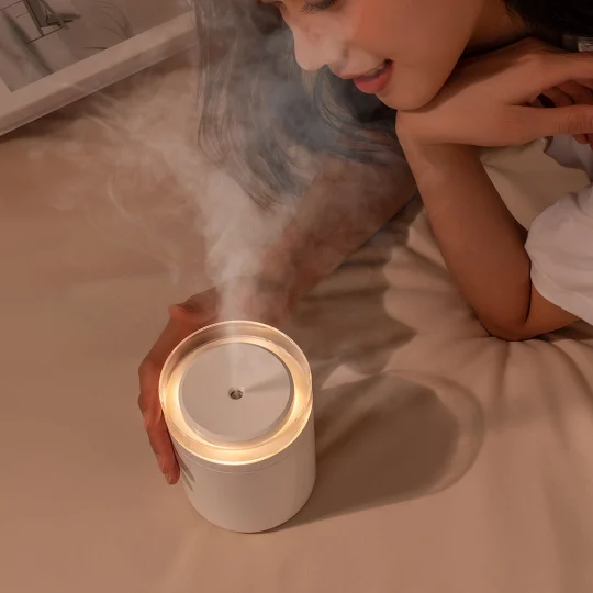 GXZ-H8 Factory directly sale H20 2000mah battery Rechargeable Ultrasonic Cool Mist Car Air Humidifier USB Desk Humidifier