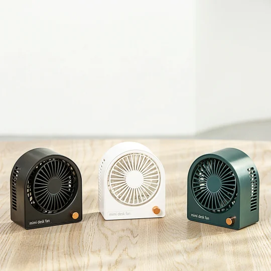 GXZ-F857  Small Q Personal Mini Portable Fan Handheld Mini Fan Rechargeable Battery Fan For Car Home Household