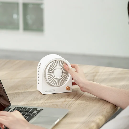 GXZ-F857  Small Q Personal Mini Portable Fan Handheld Mini Fan Rechargeable Battery Fan For Car Home Household