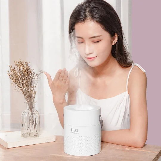 GXZ-J628  2020 Home Appliances 1.2L Air Humidifier Wireless Portable Rechargeable Cool Mist Ultrasonic Humidifier essential oil diffuser