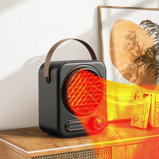 GXZ-N9  2023 Best Selling Space Heater Fan,Portable Ptc Electric PTC Heaters,Personal Desktop Home Room Office Mini Fan Heater