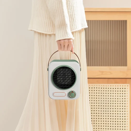 GXZ-N9  2023 Best Selling Space Heater Fan,Portable Ptc Electric PTC Heaters,Personal Desktop Home Room Office Mini Fan Heater