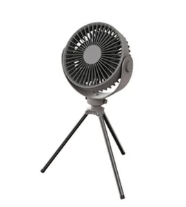 GXZ-F7  OEM Factory Price Foldable Tripod Table Stand Electric Fan Portable Air Cooling Rechargeable Mini Fans Outdoor Camping Fan