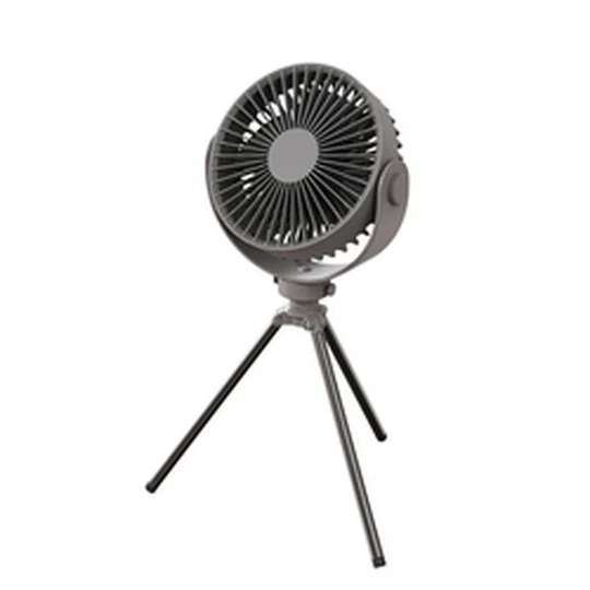 GXZ-F7  OEM Factory Price Foldable Tripod Table Stand Electric Fan Portable Air Cooling Rechargeable Mini Fans Outdoor Camping Fan