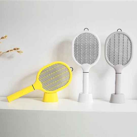 GXZ-P2 Outdoor Battery Operated Mosquito Killer Swatter Racket Electric Fly Killer Repellent Rechargeable Handheld Mosquito Killing Bat