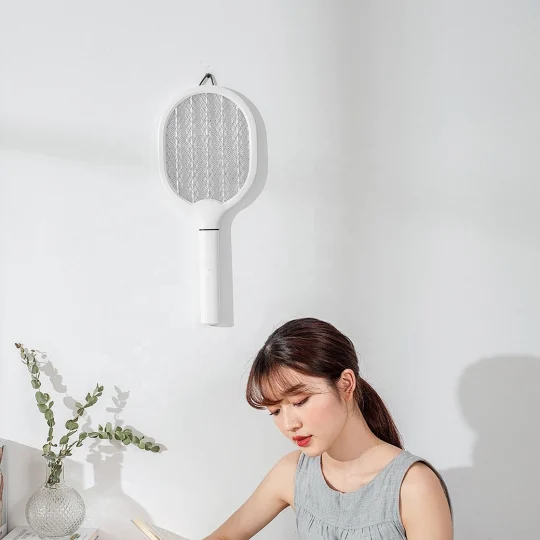 GXZ-P2 Outdoor Battery Operated Mosquito Killer Swatter Racket Electric Fly Killer Repellent Rechargeable Handheld Mosquito Killing Bat