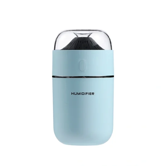 GXZ-J629  Best Amazon Car Home Volcano LED Night Light Color Charger Cool Mist Humidity Control Portable Mini Usb Air Humidifier