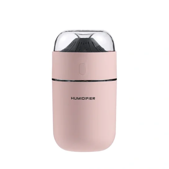 GXZ-J629  Best Amazon Car Home Volcano LED Night Light Color Charger Cool Mist Humidity Control Portable Mini Usb Air Humidifier