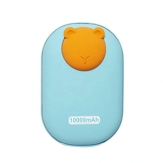 GXZ-N705 New Hot Sale Mini Portable Hand Warmer Gift Usb Rechargeable Mini Heater 10000mAh For Outdoor Home