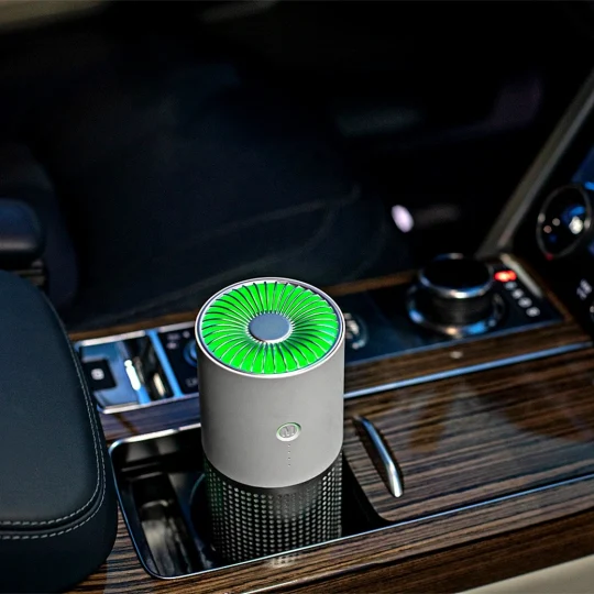 GXZ-AP02 True HEPA 13 Replacement Filter USB Charging Active Filter Car Air Purifier Ionizer