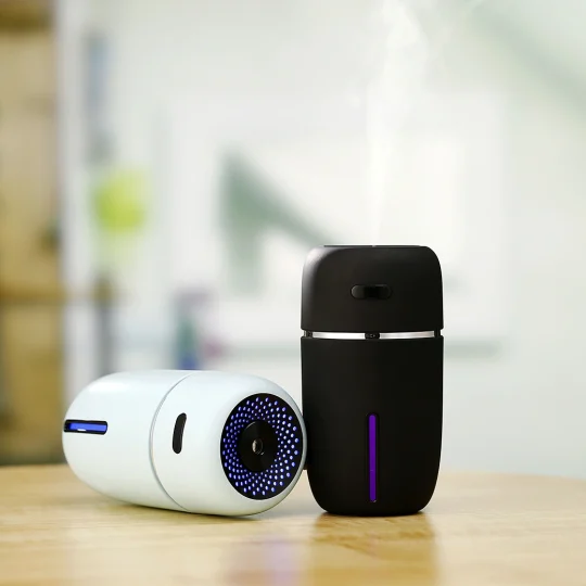 GXZ-A1 Mini bottle battery operated usb car ultrasonic diffuser rechargeable humidifier