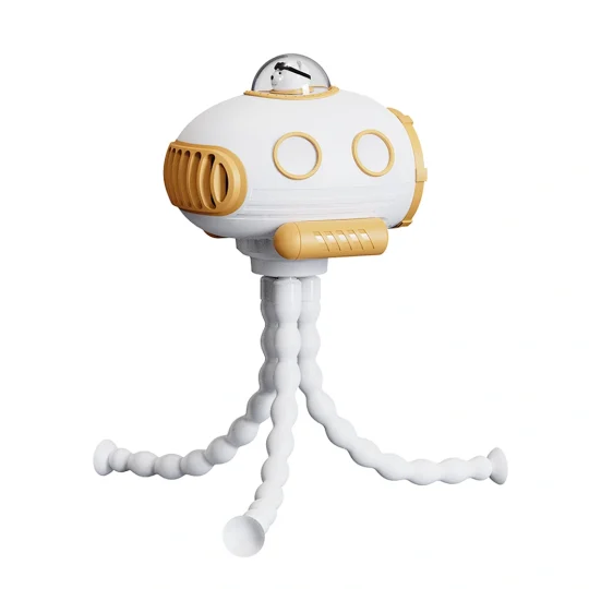 GXZ-F18  Air Cooling Rechargeable Silicone Flexible Desk Outdoor Fan Tripod Clip Portable USB Baby Stroller Fan