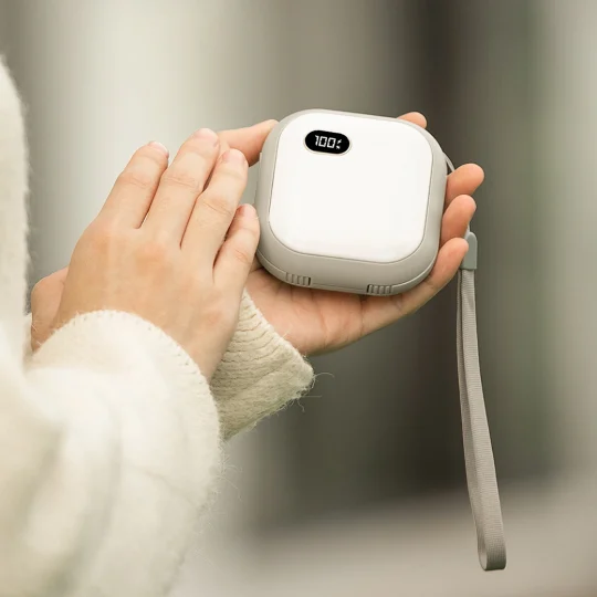 GXZ-N10  Heat Pack Rechargeable Electric USB 5000mAh Battery Hand Warmer Power Bank Function