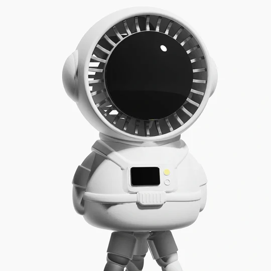 GXZ-F28  HOT OEM ODM Outdoor cute small safe brushless bladeless usb 1000MAH Rechargeable Portable Mini clip baby stroller Astronaut fans