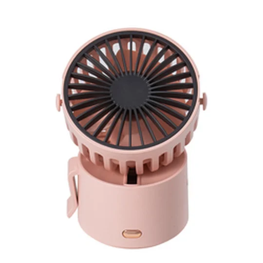 GXZ-F852  New trending portable mini usb rechargeable desk stand changeable hang neck backpack fan