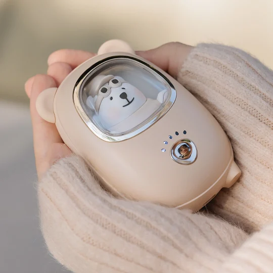 GXZ-N6  Winter Appliances 6800mAh USB Fast Charging 5V 2A Input Output Hand Warmer Portable Mini Rechargeable Hand Warmer