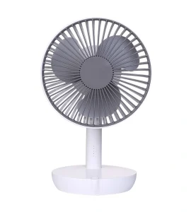 GXZ-F819  Desk Fan 4000 mAh 18650 Rechargeable battery Portable Strong 3 Speed Adjustable Angle Desk Mini Fan For Summer