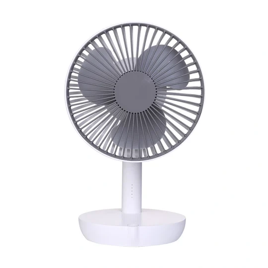 GXZ-F819  Desk Fan 4000 mAh 18650 Rechargeable battery Portable Strong 3 Speed Adjustable Angle Desk Mini Fan For Summer