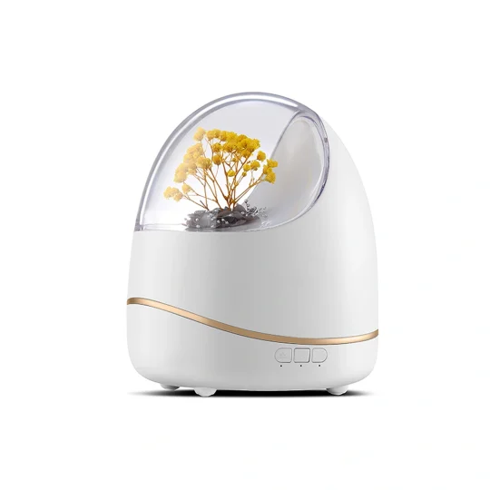GXZ-WX103 Home Decor Flowers Aroma Diffusers Cool Mist Maker LED Ultrasonic Humidifier Essential Oil Room Fragrance Diffusers