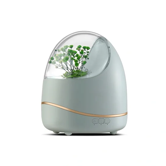 GXZ-WX103 Home Decor Flowers Aroma Diffusers Cool Mist Maker LED Ultrasonic Humidifier Essential Oil Room Fragrance Diffusers
