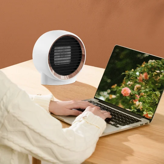 GXZ-N8  Best Selling Space Heater Fan,Portable Ptc Electric PTC Heaters,Personal Desktop Home Room Office Mini Fan Heater