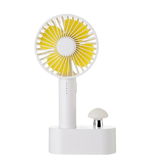 GXZ-F815  New Model Mini Handy Fan USB Rechargeable Mini Fan with Night light