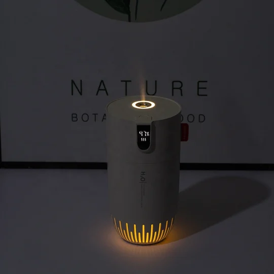 GXZ-A2  500Ml USB Ultrasonic Humidifier Bedroom Office Cool Mist Spray Rechargeable Portable Mini Personal Hand Held Air Humidifier