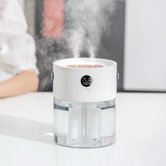 GXZ-J636  2L new arrivals double spray usb portable smart humidifier for home/bed room/baby/office