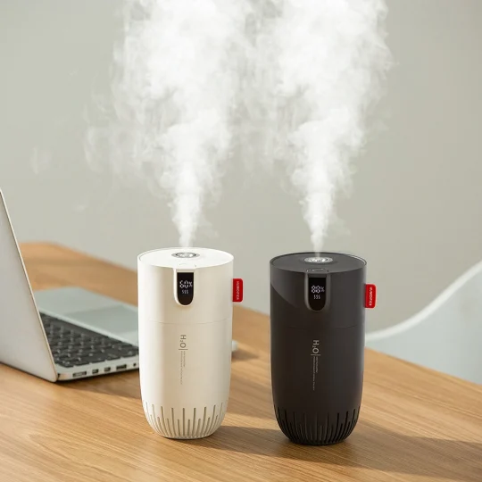 GXZ-A2  500Ml USB Ultrasonic Humidifier Bedroom Office Cool Mist Spray Rechargeable Portable Mini Personal Hand Held Air Humidifier