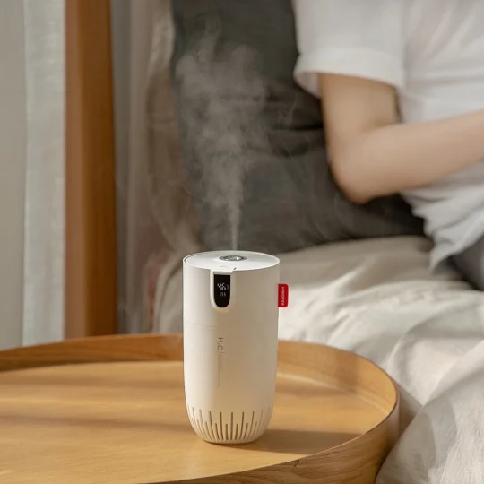 GXZ-A2  500Ml USB Ultrasonic Humidifier Bedroom Office Cool Mist Spray Rechargeable Portable Mini Personal Hand Held Air Humidifier