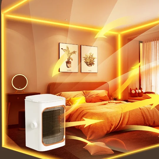 GXZ-N5 2022 Best Selling Space Heater Fan,Portable Ptc Electric Heaters,Personal Desktop Home Room Office Mini Fan Heaters