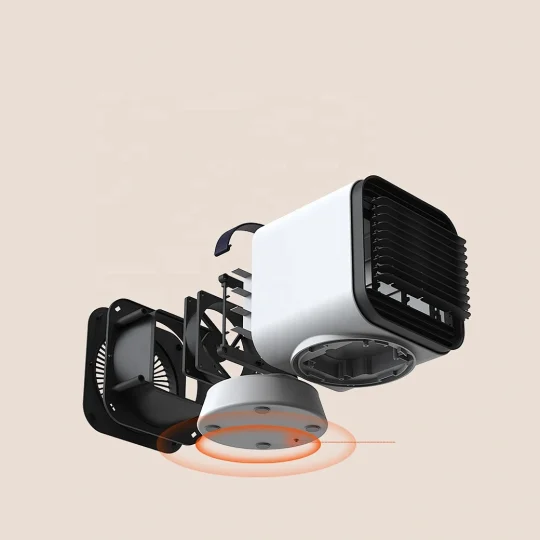 GXZ-N2 2 in 1 space indoor personal portable mini desktop electric fan heater for room,classroom,office