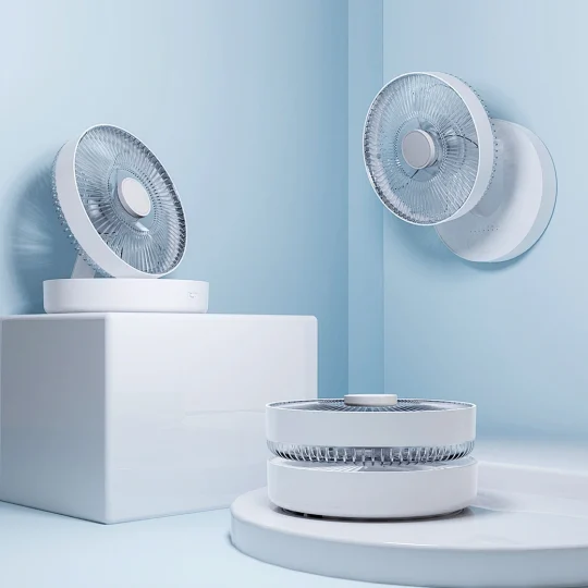 GXZ-F26  Folding table stand fans usb rechargeable portable electric fan wall hanging cooling desktop Kitchen toilet outdoor fan