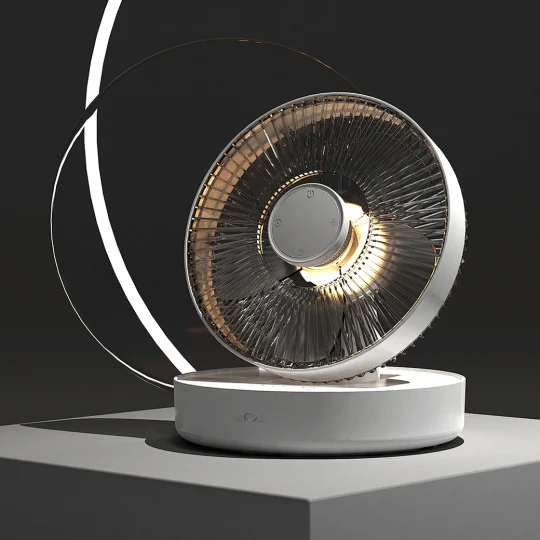 GXZ-F26  Folding table stand fans usb rechargeable portable electric fan wall hanging cooling desktop Kitchen toilet outdoor fan