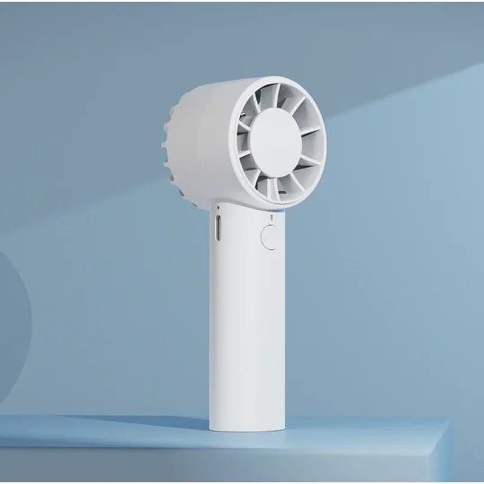 GXZ-F32  2024 New 2200mAh Long Battery Life Brushless Semiconductor Cooling Metal Rechargeable Usb Personal Portable Mini Handheld Fans