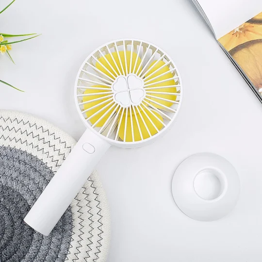 GXZ-F08  2021 New Trend Rechargeable DC 5V Portable Usb Mini Electric Fan Small Handheld Fans WIth 100mah 18650 Battery