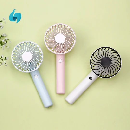 GXZ-F08  2021 New Trend Rechargeable DC 5V Portable Usb Mini Electric Fan Small Handheld Fans WIth 100mah 18650 Battery