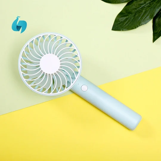 GXZ-F08  2021 New Trend Rechargeable DC 5V Portable Usb Mini Electric Fan Small Handheld Fans WIth 100mah 18650 Battery