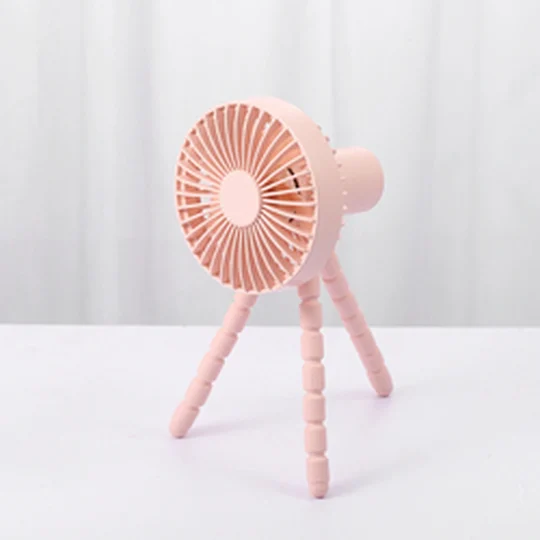 GXZ-F1010  factory supply new design outdoor portable flexible clip stroller battery operated tripod usb stand mini fan