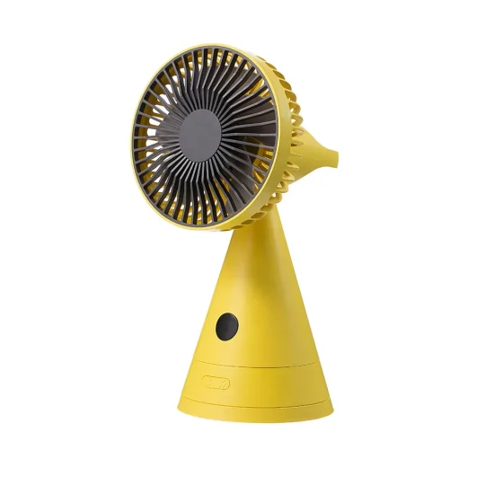 GXZ-F821  2021 4000mah rechargeable battery mirror fan rotating desk fan