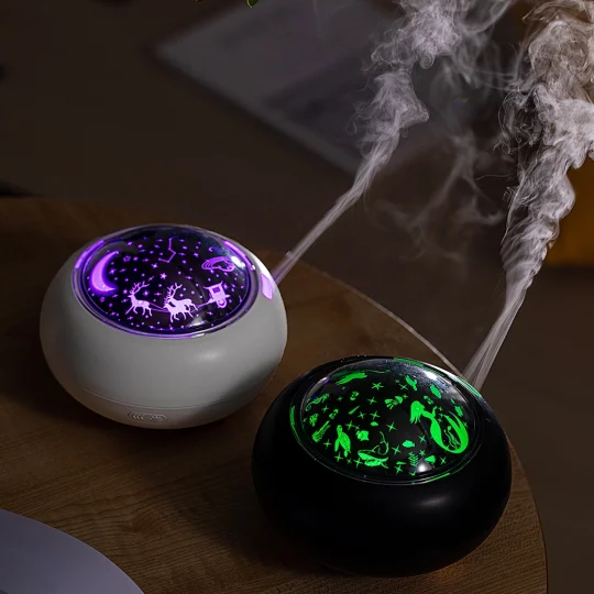 GXZ-WX101  220ml Portable USB Ultrasonic Mist Air FreshenerAroma Diffuser, Small Home Scent Essential Oil Aromatherapy Diffuser Humidifier