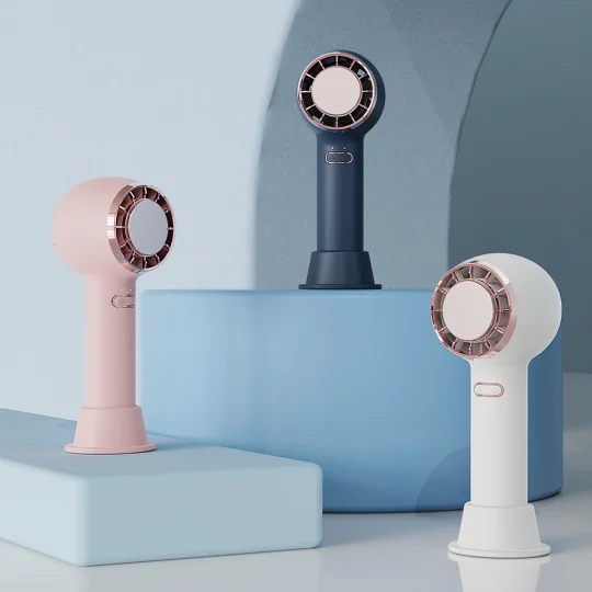 GXZ-F22  2023 New Semiconductor Refrigeration Rechargeable Battery Handheld Fan portable usb fan for outdoor fan