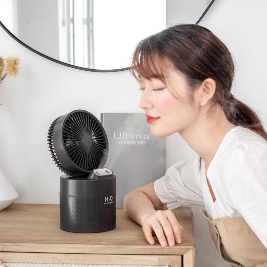 GXZ-JF01 2021 New Design Portable Usb Diffuser Fan humidifier