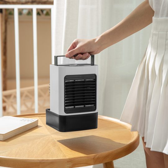 GXZ-F830 High Quality Air Cooler Portable Small Table Air Conditioner Fan Summer Rechargeable Air Purifier Water Spray Cooler Fan