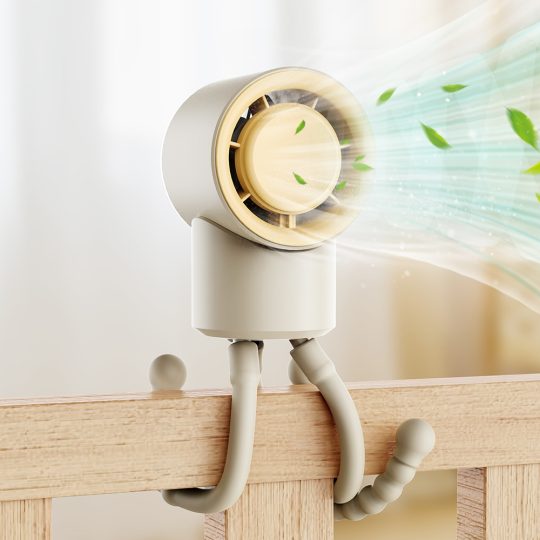 GXZ-F35 2024 New Fan Series Usb Rechargeable Fan Octopus Fan