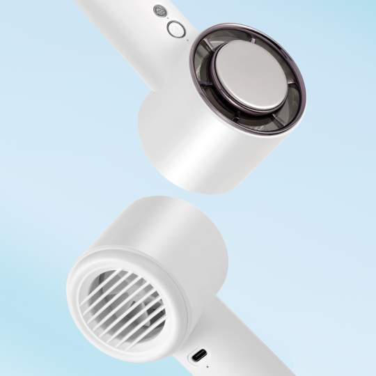 GXZ-F61 Newest Design Handy Cooling Fan 3000mAh Rechargeable Fast Refrigeration Portable Mini Turbo Handheld Fan