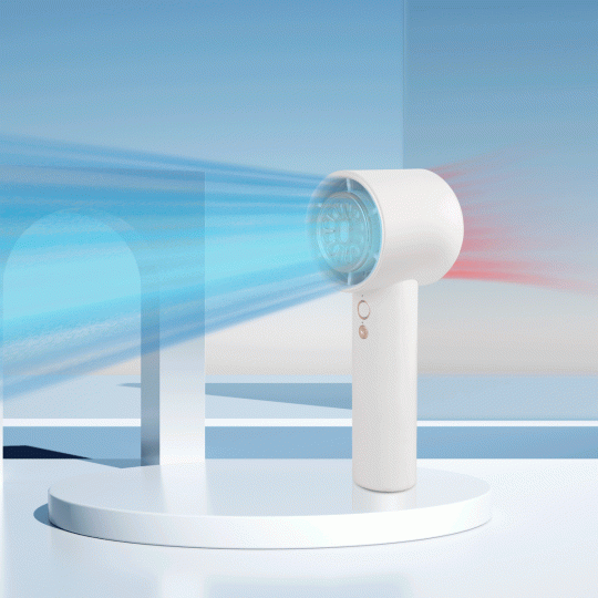 GXZ-F62 2024 New Fan Series Handheld Usb Rechargeable High speed  fan